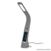 Livarno Home otthoni / irodai asztali LED lámpa LCD kijelzővel, szürke