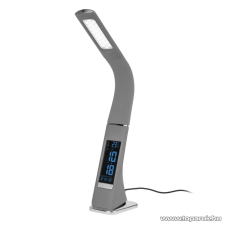Livarno Home otthoni / irodai asztali LED lámpa LCD kijelzővel, szürke világítás