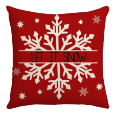 LIVEFY karácsonyi párnahuzat 45x45cm, Snow 1 lakástextília