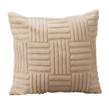 LIVEFY párnahuzat Braidy 45x45cm, bézs lakástextília