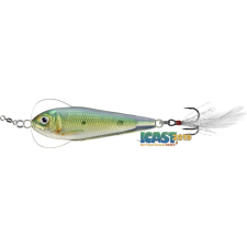 LIVETARGET FLUTTER SHAD JIGGING SPOON GOLD/GREEN 50 MM 11 G horgászkiegészítő