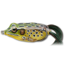  LIVETARGET FROG WALKING BAIT EMERALD/BROWN 55 MM 18 G