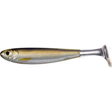 LIVETARGET SLOW-ROLL SHINER PADDLE TAIL SILVER/BROWN 100 MM horgászkiegészítő