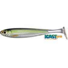 LIVETARGET SLOW-ROLL SHINER PADDLE TAIL SILVER/GREEN 85 MM horgászkiegészítő
