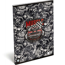Lizzy Card KBK - Muscle Car A4-es Kockás Füzet füzet