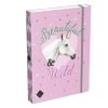 Lizzy Card Lovas/Wild Beauty Purple füzetbox, A/4