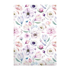 Lizzy Trade Kft. Bizományos Lizzy napi tervező, A5 design, 2026, FLOWER COLLAGE határidőnapló