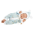 Llorens 63301 Little Baby - alvó élethű játékbaba puha szövet testtel - 32 cm
