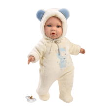 Llorens baba enzo - élethű baba puha testtel - 42 cm élethű baba