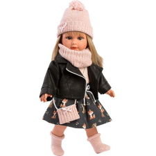 Llorens : Carla baba fekete kabátban 40cm-es (54040L) (54040L) - Llorens babák baba