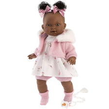 Llorens : Diara síró baba rózsaszín ruhában (38618L) (l38618L) - Llorens babák baba