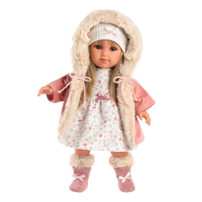 Llorens Elena baba kapucnis ruhában (35 cm) baba
