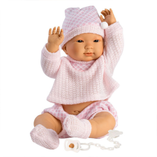 Llorens : Lian 45cm-es újszülött kislány baba pink ruhában baba