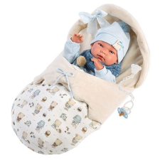Llorens : Nico újszülött baba pólyában 40cm-es (73885) (ll73885) - Llorens babák baba