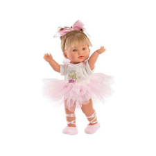 Llorens : Valeria 28cm-es baba Happy Birth Day ruhában baba