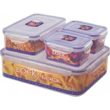  Lock&amp;Lock ételtároló doboz szett - 4 db (HPL834SA) uzsonnás doboz