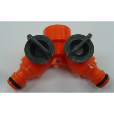  Locs. "Y" csapcsatlakozó 2utas csapos K6D Farmo öntözéstechnikai alkatrész