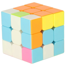 Logikai játék 3x3 kocka - Rubik - Neon oktatójáték