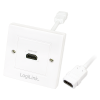 LogiLink - 1 x HDMI csatlakozó aljzat - AH0014