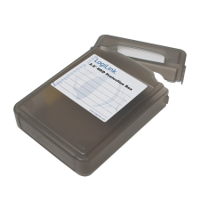 LogiLink 3.5" HDD Védődoboz, fekete asztali számítógép kellék