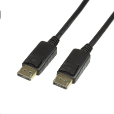 LogiLink 4k DisplayPort összekötő kábel, 4K2K/60Hz, 10 m (CV0077) kábel és adapter