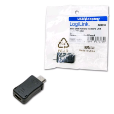 LogiLink AU0010 Mini USB anya -> micro USB apa adapter (AU0010) (AU0010) kábel és adapter