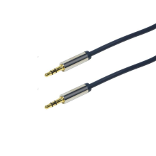 LogiLink Audiokábel, 3,5 mm-es 3-Pin/M 3,5 mm-es 3-Pin/M, 1 m kábel és adapter