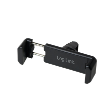 LogiLink autós tartó telefonokhoz, szell&#337;z&#337;rácsra, 360 fokban elforgatható mobiltelefon kellék