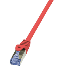 LogiLink AWG26 Patch Cable Cat.6A 10G S/FTP PIMF PrimeLine 3m Red kábel és adapter