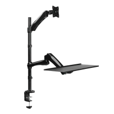 LogiLink BP0030 asztali TV konzol 68,6 cm (27") Fekete tv állvány és fali konzol