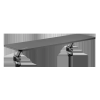LogiLink BP0154 asztali TV konzol 81,3 cm (32") Fekete