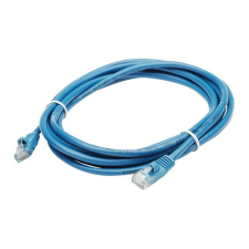 LogiLink CAT5e UTP M/M 0.25m kék kábel és adapter