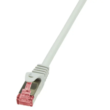 LogiLink CAT6 S/FTP Patch Cable PrimeLine AWG27 PIMF LSZH grey 1,50m kábel és adapter