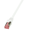 LogiLink CAT6 S/FTP Patch Cable PrimeLine AWG27 PIMF LSZH white 3,00m