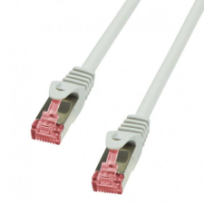 LogiLink CAT6 S/FTP Patch Kábel 0.25m Szürke kábel és adapter