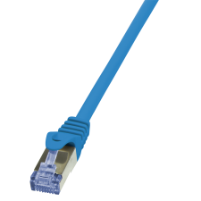 LogiLink CAT6A S/FTP Patch Cable PrimeLine AWG26 PIMF LSZH blue 5,00m kábel és adapter
