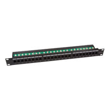 LogiLink Cat.6 Patch Panel 24 portos UTP 90 -os PrimeLine (NP0033) egyéb hálózati eszköz