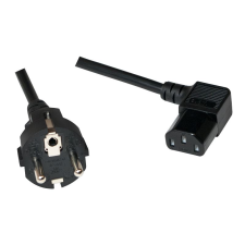 LogiLink CEE 7/7 -> IEC C13 (90°) hálózati tápkábel 5m (CP119) (CP119) kábel és adapter