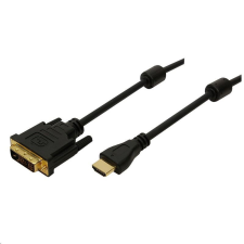 LogiLink CH0013 HDMI-DVI kábel 3m fekete kábel és adapter