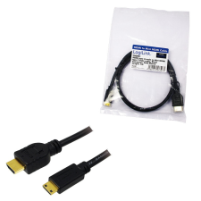 LogiLink CH0021 HDMI to HDMI Mini High Speed Cable w.E. 1m kábel és adapter