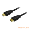 LogiLink CH0039 2xHDMI apa 1.4 Black kábel 5m