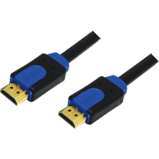 LogiLink CHB1102 HDMI kábel 2 M HDMI A-típus (Standard) Fekete, Kék kábel és adapter