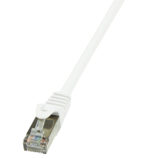 LogiLink CP2061S CAT6 F-UTP Patch Cable 3m White kábel és adapter