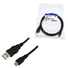 LogiLink CU0034 USB2.0 A male -&gt; microUSB male 1,8m Black kábel és adapter