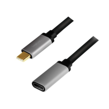  Logilink CUA0105 50cm USB 3.2 Gen2 Type-C apa - anya kábel kábel és adapter