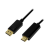 LogiLink CV0126 LOGILINK - DisplayPort cable, DP 1.2 to HDMI 1.4, black, 1m