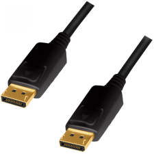 LogiLink DisplayPort 1.2/1.2a Összekötő Fekete 2m CD0101 kábel és adapter