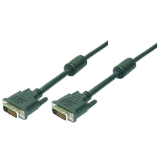 LogiLink DVI - DVI összekötő kábel, Dual Link 2m (CD0001) (CD0001) kábel és adapter