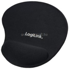 LogiLink Egérpad, Géles Csuklótámasszal, fekete (ID0027) egérpad