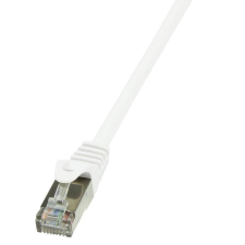 LogiLink F/UTP EconLine patch kábel Cat.6 7.5m fehér  (CP2081S) kábel és adapter